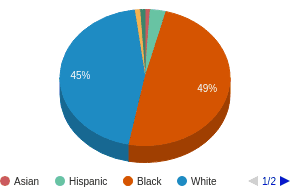 This chart display the percentage breakdown of public school students of all ethnic groups in MS. This chart display the percentage breakdown of public school students of all ethnic groups in MS.