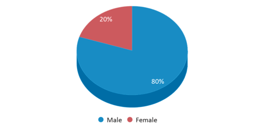 This chart displays gender of Yreka Union High Community Day This chart displays gender of Yreka Union High Community Day