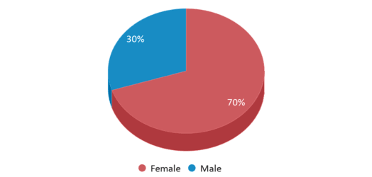 This chart displays gender of Universal Academy Middle/high This chart displays gender of Universal Academy Middle/high