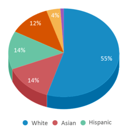 This chart displays the percentage breakdown of students of all ethnic groups in Maryvale Primary School. This chart displays the percentage breakdown of students of all ethnic groups in Maryvale Primary School.