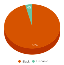 This chart displays the percentage breakdown of students of all ethnic groups in Kenilworth Elementary School. This chart displays the percentage breakdown of students of all ethnic groups in Kenilworth Elementary School.