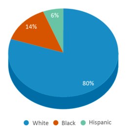 This chart displays the percentage breakdown of students of all ethnic groups in Daniel Jenkins Academy Of Technology. This chart displays the percentage breakdown of students of all ethnic groups in Daniel Jenkins Academy Of Technology.