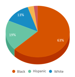 This chart displays the percentage breakdown of public school students of all ethnic groups in District of Columbia. This chart displays the percentage breakdown of public school students of all ethnic groups in District of Columbia.