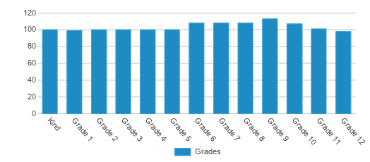 This chart displays the students of Cornerstone Charter Academy-cfa by grade. This chart displays the students of Cornerstone Charter Academy-cfa by grade.