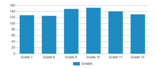 This chart displays the students of Samueli Academy by grade. This chart displays the students of Samueli Academy by grade.