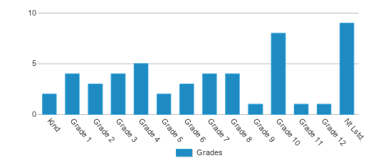 This chart displays the students of Dickinsoniron Special Education by grade. This chart displays the students of Dickinsoniron Special Education by grade.