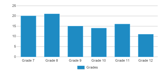 This chart displays the students of Warner Junior/senior High School by grade. This chart displays the students of Warner Junior/senior High School by grade.