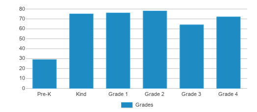 This chart displays the students of Washington Elementary School by grade. This chart displays the students of Washington Elementary School by grade.
