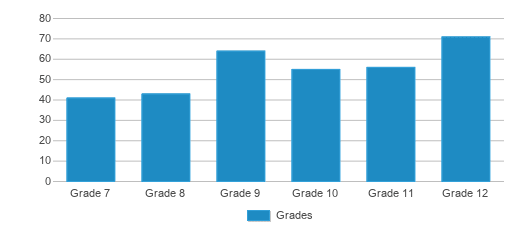 This chart displays the students of La Fayette Junior-senior High School by grade. This chart displays the students of La Fayette Junior-senior High School by grade.