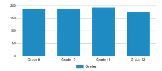 This chart displays the students of Effingham High School by grade.