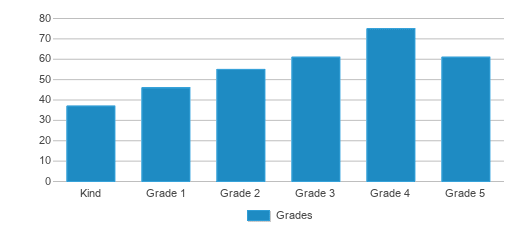 This chart displays the students of Fiske by grade.