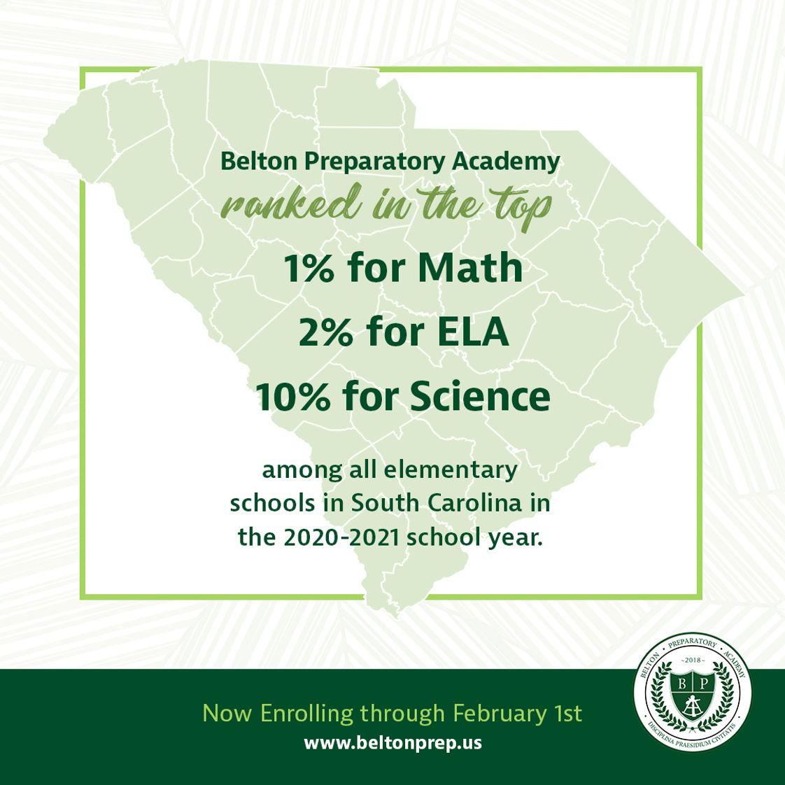 Belton Preparatory Academy (202223 Ranking) Belton, SC