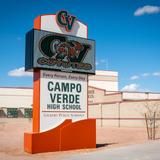 Campo Verde High School Photo #4 - Campo Verde High marquee on campus.