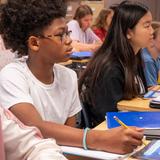 Neely Traditional Academy Photo #3 - In the Traditional classroom, the desks all face the front of the room, and the curriculum is delivered primarily through whole group instruction led by qualified teachers.