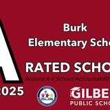 Burk Elementary School Photo #1 - We are proud to be an A Rated School by the Arizona Department of Education.