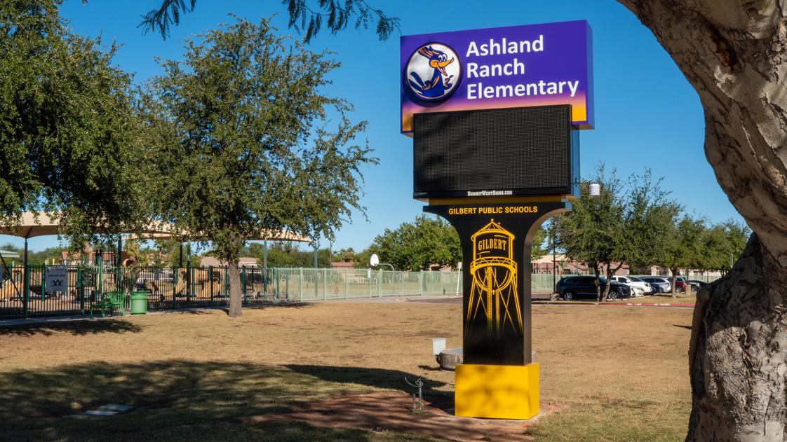 Ashland Ranch Elementary School Photo #1 - Ashland Ranch Elementary marquee.