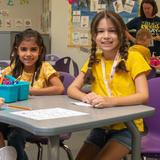 Ashland Ranch Elementary School Photo #4 - Ashland Ranch Elementary students smile and show their Ashland pride during a "Wear Yellow" Spirit Day.