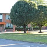 East Ridge Middle School Photo #1 - East Ridge Middle School in Hamilton County Schools main entrance and driveway at 4400 Bennett Rd East Ridge TN, 37412Home of the Pioneers Established 1961