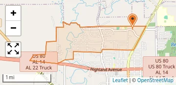 School location map