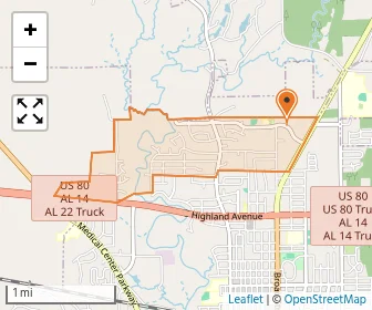 School location map