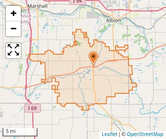 School location map
