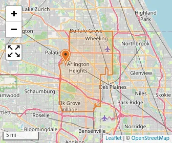 School location map