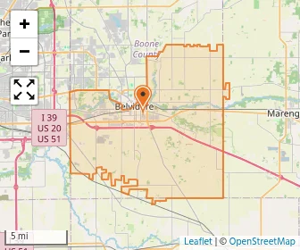 School location map