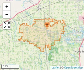 School location map