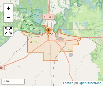School location map