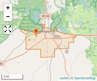 School location map