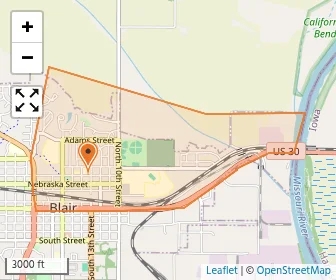 School location map