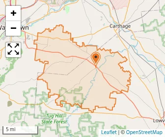 School location map