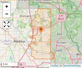 School location map