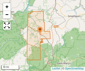 School location map
