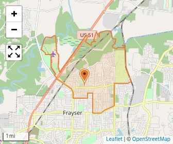School location map
